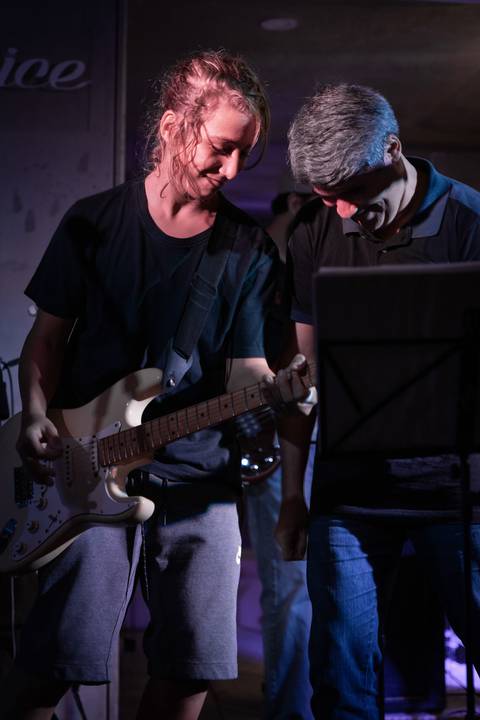 Fotos de melhores momentos da performance na escola de música Voice no Brooklin SP'