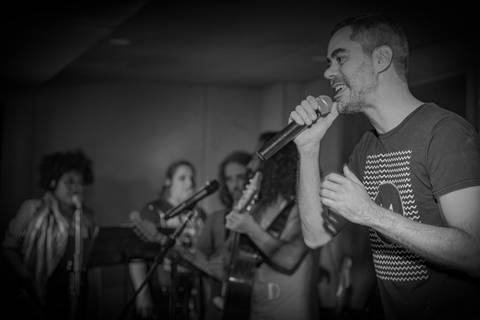 Fotos de melhores momentos da performance na escola de música Voice no Brooklin SP'