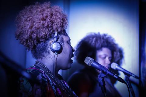 Fotos de melhores momentos da performance na escola de música Voice no Brooklin SP
'