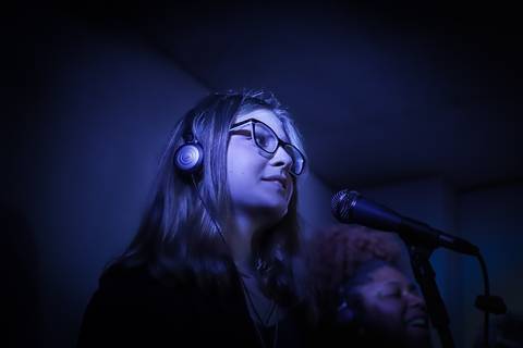 Fotos de melhores momentos da performance na escola de música Voice no Brooklin SP
'