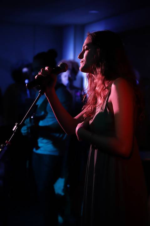 Fotos de melhores momentos da performance na escola de música Voice no Brooklin SP
'