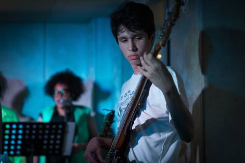 momentos da Performance de alunos na escola Voice no Brooklin SP apresentações artísticas com registro em foto e vídeo profissional
'