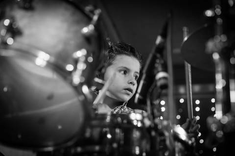 Momentos da Apresentação dos alunos de Bateria na escola Voice no Brooklin SP apresentações artísticas com registro em foto e vídeo profissional
'