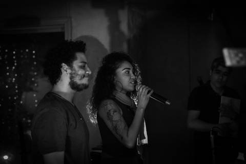 Momentos da Apresentação dos alunos de Bateria na escola Voice no Brooklin SP apresentações artísticas com registro em foto e vídeo profissional
'