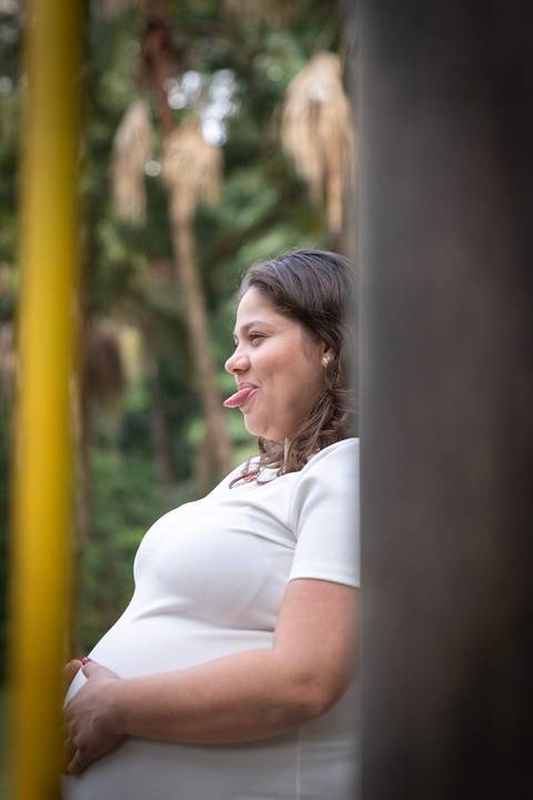 Ensaio de família para comemorar a chegada do Pedro no Parque Burle Marx SP'