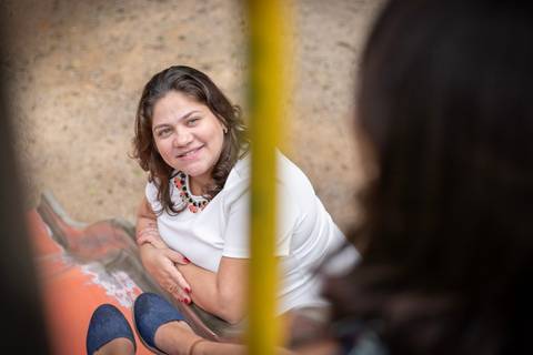 Ensaio de família para comemorar a chegada do Pedro no Parque Burle Marx SP'
