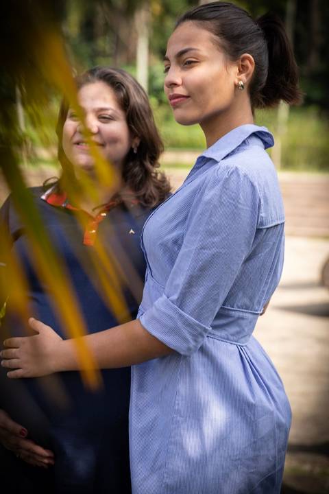 Ensaio de família para comemorar a chegada do Pedro no Parque Burle Marx SP'