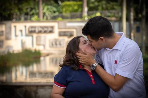 Ensaio de família para comemorar a chegada do Pedro no Parque Burle Marx SP'