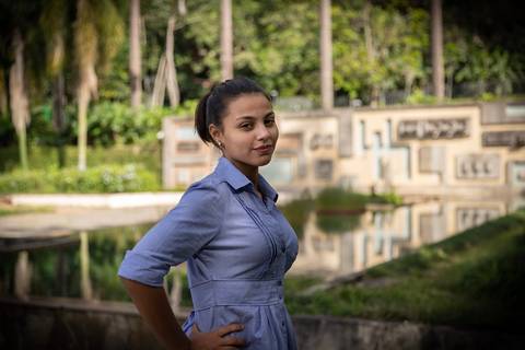 Ensaio de família para comemorar a chegada do Pedro no Parque Burle Marx SP'