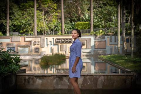 Ensaio de família para comemorar a chegada do Pedro no Parque Burle Marx SP'