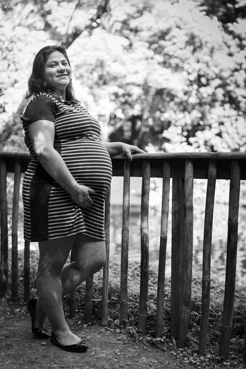 Ensaio de família para comemorar a chegada do Pedro no Parque Burle Marx SP'