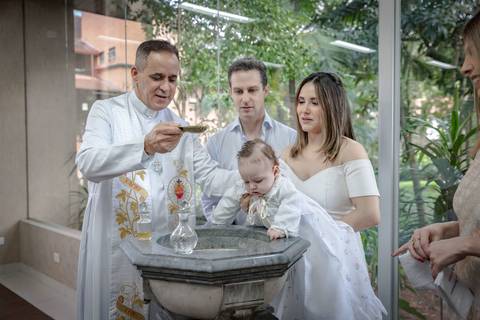 Batizado do Gui na Catedral Anglicana de SP'