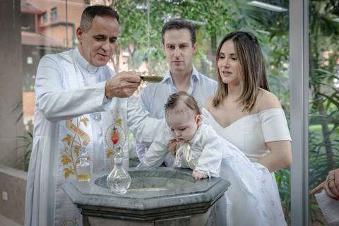 Batizado do Gui na Catedral Anglicana de SP'