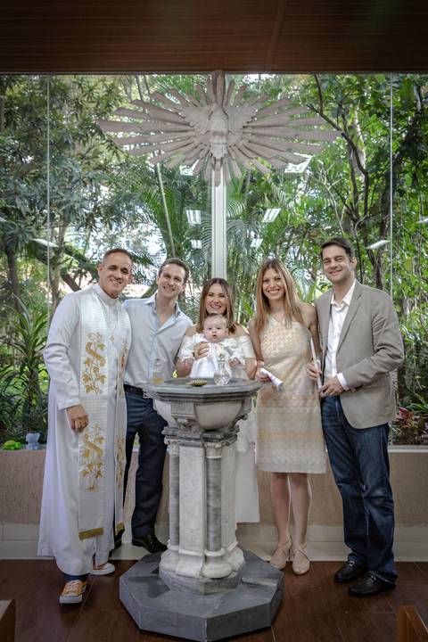 Batizado do Gui na Catedral Anglicana de SP'