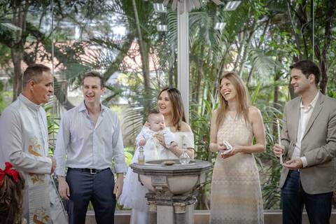 Batizado do Gui na Catedral Anglicana de SP'