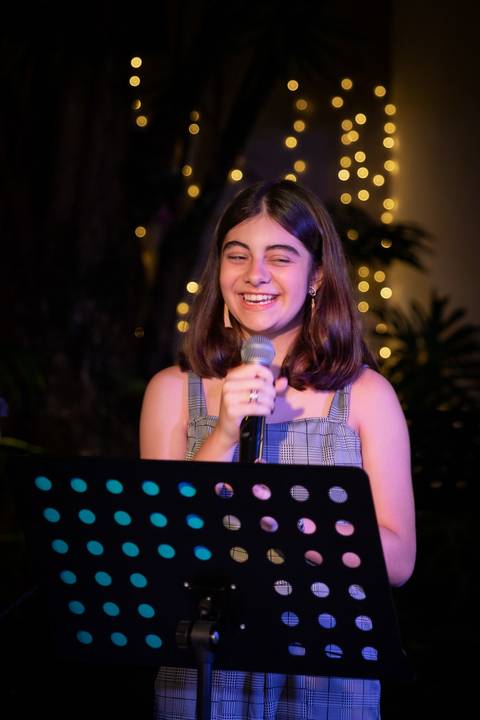 Fotos de melhores momentos da performance na escola de música Voice no Brooklin SP
'