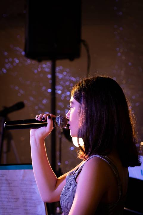 Fotos de melhores momentos da performance na escola de música Voice no Brooklin SP
'