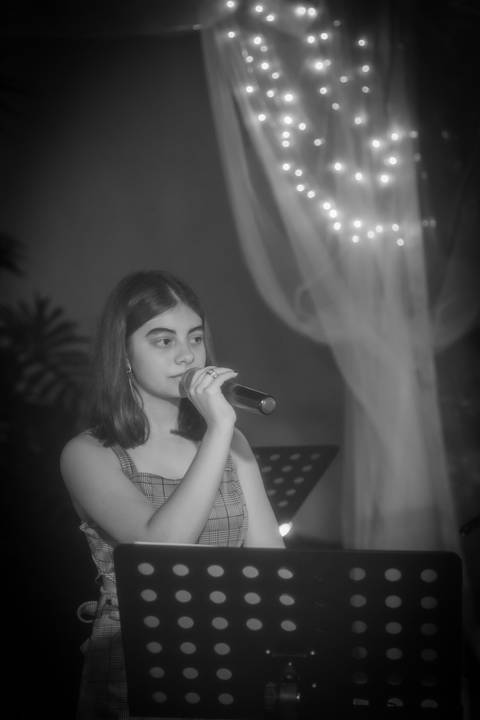 Fotos de melhores momentos da performance na escola de música Voice no Brooklin SP
'