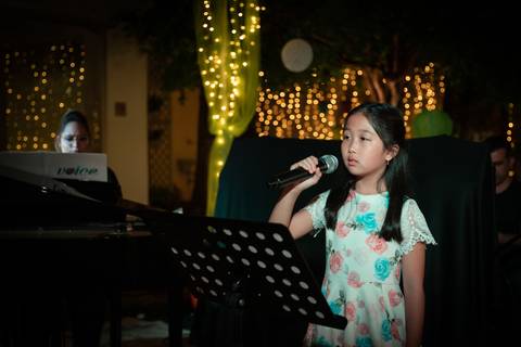 momentos do sarau voice na escola Voice no Brooklin SP apresentações artísticas com registro em foto e vídeo profissional
'