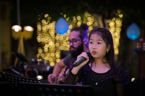 momentos do sarau voice na escola Voice no Brooklin SP apresentações artísticas com registro em foto e vídeo profissional
'