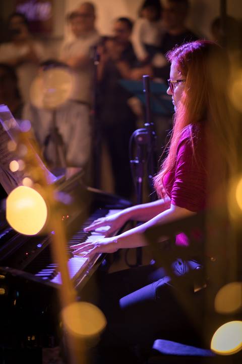 momentos do sarau voice na escola Voice no Brooklin SP apresentações artísticas com registro em foto e vídeo profissional
'