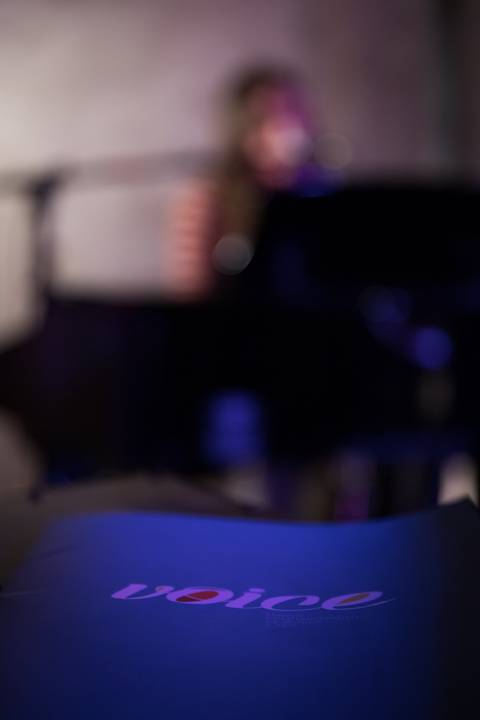 momentos do sarau voice na escola Voice no Brooklin SP apresentações artísticas com registro em foto e vídeo profissional
'