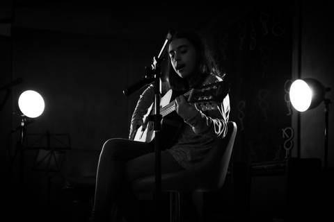 momentos do sarau voice na escola Voice no Brooklin SP apresentações artísticas com registro em foto e vídeo profissional
'