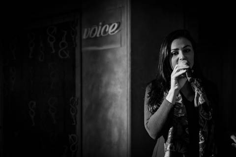 momentos do sarau voice na escola Voice no Brooklin SP apresentações artísticas com registro em foto e vídeo profissional
'