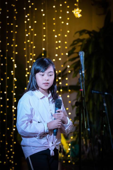 momentos do sarau voice na escola Voice no Brooklin SP apresentações artísticas com registro em foto e vídeo profissional
'