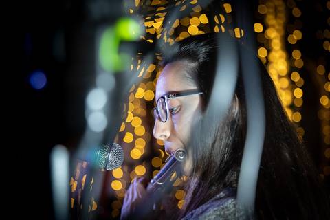 momentos do sarau voice na escola Voice no Brooklin SP apresentações artísticas com registro em foto e vídeo profissional
'