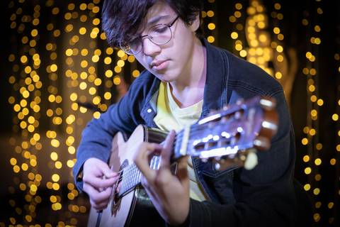 momentos do sarau voice na escola Voice no Brooklin SP apresentações artísticas com registro em foto e vídeo profissional
'