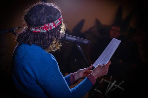 momentos do sarau voice na escola Voice no Brooklin SP apresentações artísticas com registro em foto e vídeo profissional
'