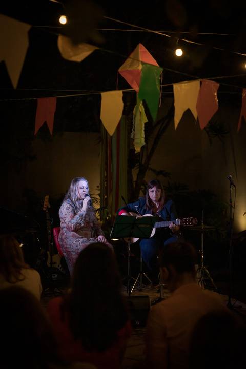 Fotos de melhores momentos da performance na escola de música Voice no Brooklin SP
'