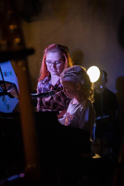 Fotos de melhores momentos da performance na escola de música Voice no Brooklin SP
'