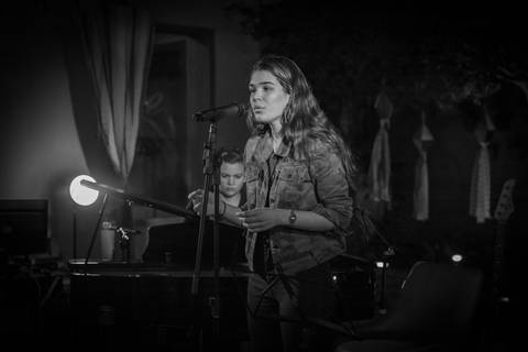 Fotos de melhores momentos da performance na escola de música Voice no Brooklin SP
'