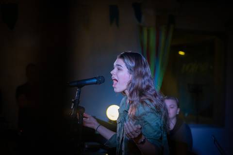 Fotos de melhores momentos da performance na escola de música Voice no Brooklin SP
'