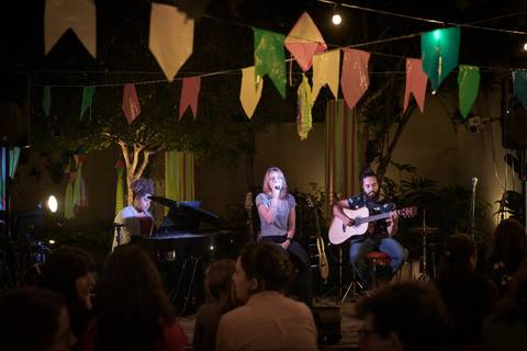 Fotos de melhores momentos da performance na escola de música Voice no Brooklin SP
'