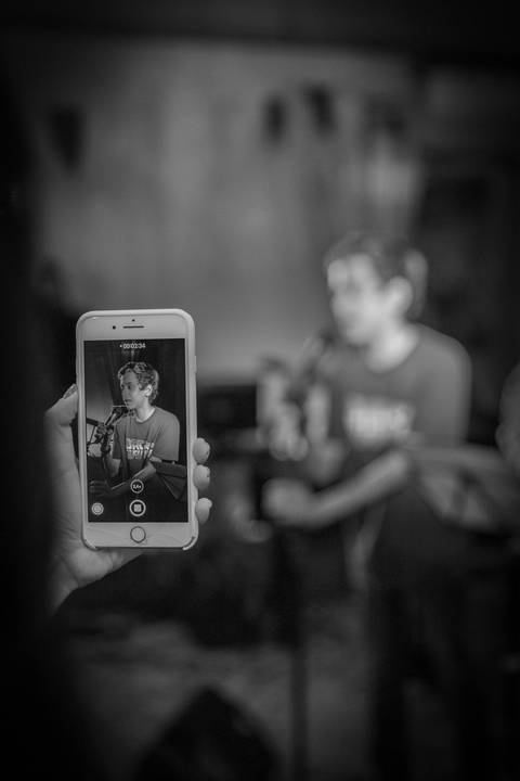 Fotos de melhores momentos da performance na escola de música Voice no Brooklin SP
'