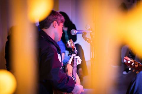 Fotos de melhores momentos da performance na escola de música Voice no Brooklin SP
'