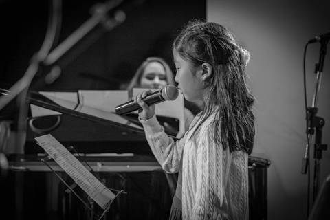 Fotos de melhores momentos da performance na escola de música Voice no Brooklin SP
'