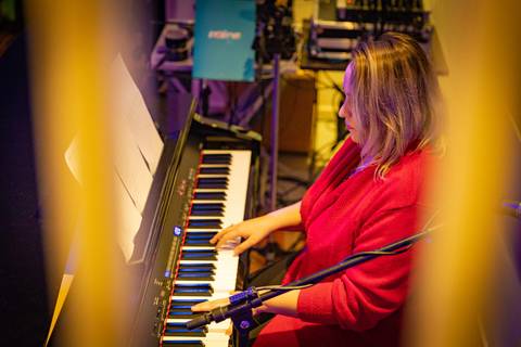 Fotos de melhores momentos da performance na escola de música Voice no Brooklin SP
'