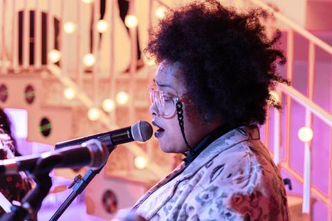 Fotos de melhores momentos da performance na escola de música Voice no Brooklin SP
'