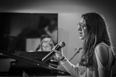 Fotos de melhores momentos da performance na escola de música Voice no Brooklin SP
'