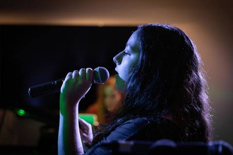 Fotos de melhores momentos da performance na escola de música Voice no Brooklin SP
'