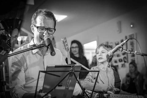 Fotos de melhores momentos da performance na escola de música Voice no Brooklin SP
'