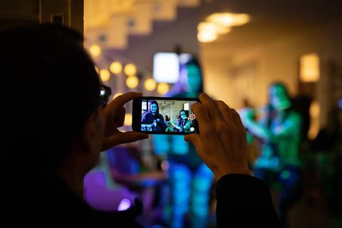 Fotos de melhores momentos da performance na escola de música Voice no Brooklin SP
'