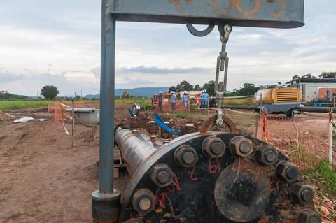 Registro das etapas de Obra de Perfuração Horizontal Direcional, HDD, para uso em material de comunicação e relatórios internos da Empresa
'