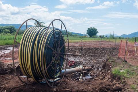 Registro das etapas de Obra de Perfuração Horizontal Direcional, HDD, para uso em material de comunicação e relatórios internos da Empresa
'