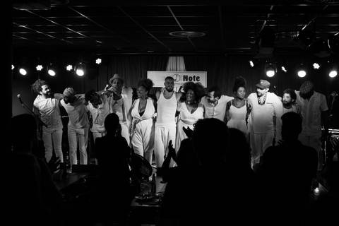 Alafia no blue note sp a digna banda '