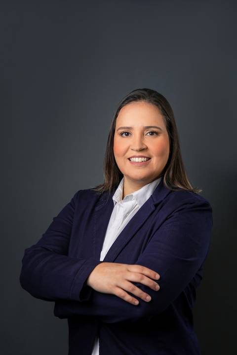 Foto corporativa para médica residencia'